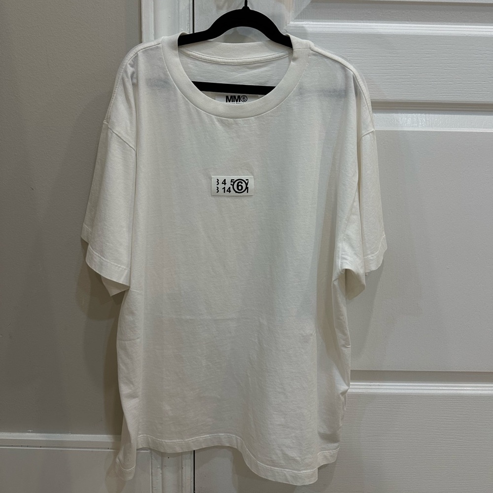 Maison Margiela white patch t shirt